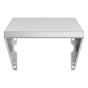 Pemberly Row 14&quot Rugged & Durable Side Shelf for Commercial Outdoor Grill Steel
