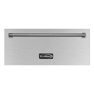 Pemberly Row 30&quot Warming Drawer with Three Compartments in Stainless Steel