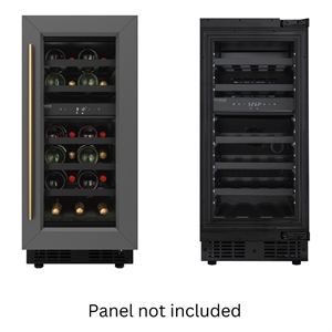 Pemberly Row Reserve 15&quot Under-Counter Panel Ready Dual Zone w/ Wine Cooler