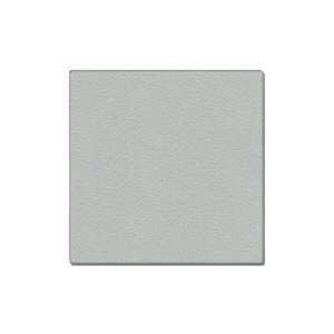 Pemberly Row Vinyl 4' x 4' Wrapped Edge Bulletin Board in Silver
