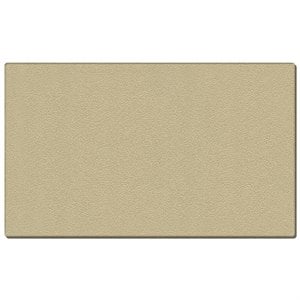 Pemberly Row Vinyl 4' x 10' Wrapped Edge Bulletin Board in Caramel