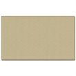 Pemberly Row Vinyl 4' x 10' Wrapped Edge Bulletin Board in Caramel