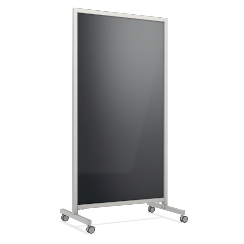 Pemberly Row Mobile Glassboard - Magnetic - 75