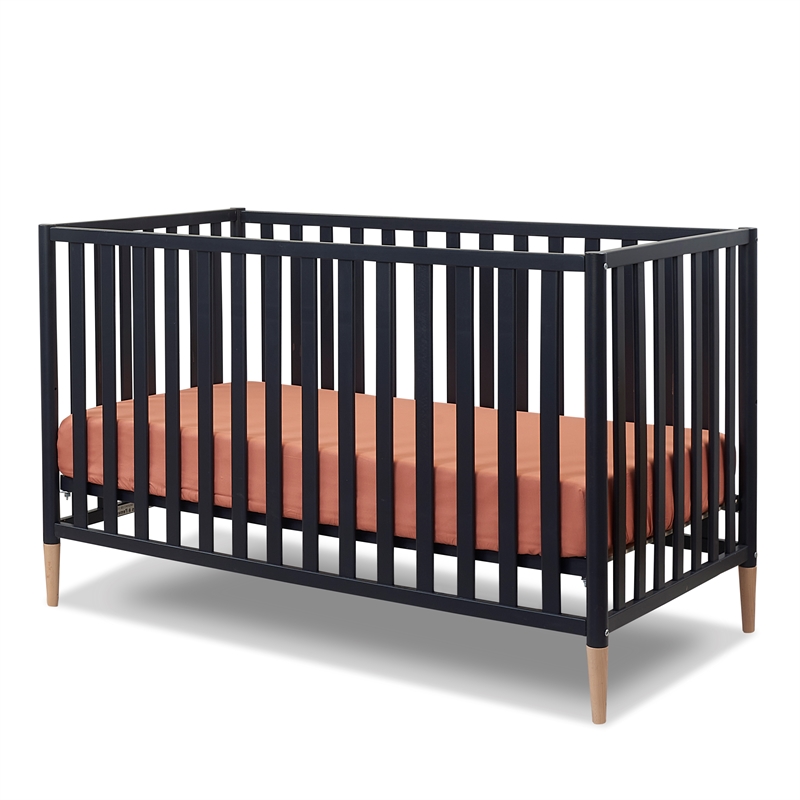 Pemberly Row Set of 2 3-in-1 Convertible Crib & Mattress Foam