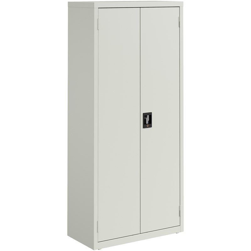 Pemberly Row Welded Metal Storage Cabinet 4 Shelves 15