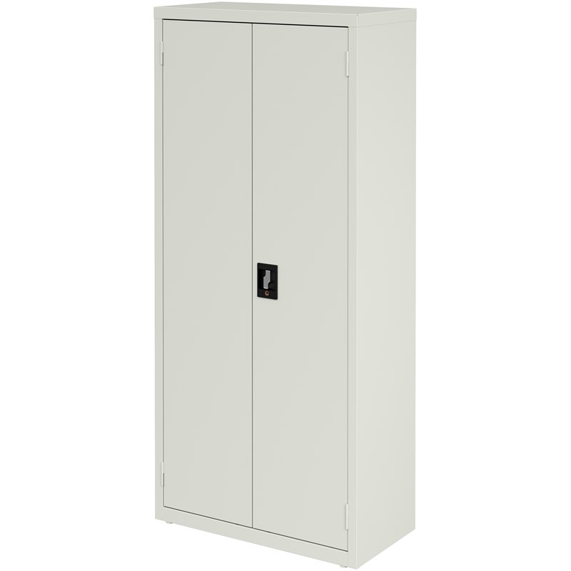 Pemberly Row Welded Metal Storage Cabinet 4 Shelves 15
