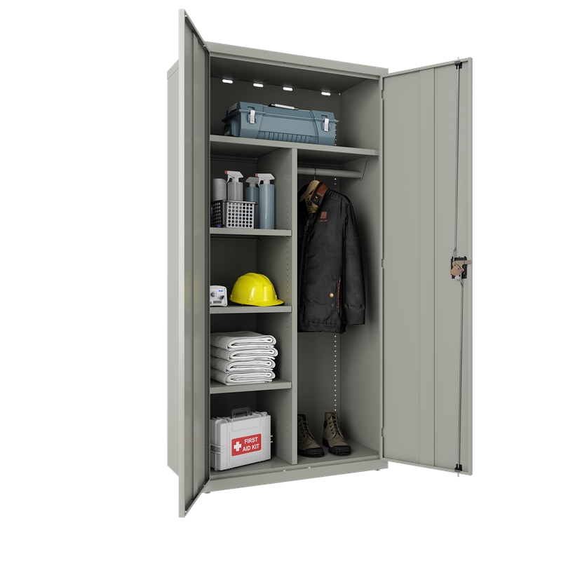 Pemberly Row Wardrobe Metal Storage Cabinet 18