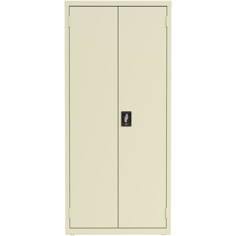 Pemberly Row Welded Metal Storage Cabinet 4 Shelves 15