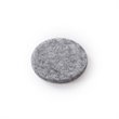 Pemberly Row Contemporary Self-Stick Furniture Felt Pads in Gray