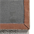 Pemberly Row 5' x 6.5' Abstract Stone Area Rug in Gray and Orange