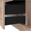Pemberly Row 3 Drawer Set for 36W Closet Organizer in Rustic Brown