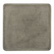 Pemberly Row Concrete and Oak Indoor/Outdoor Coffee Table in Dark Gray