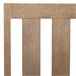 Pemberly Row Eucalyptus Wood Patio Counter Stools in Natural / Brown