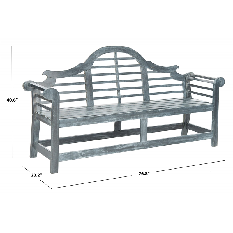 Pemberly Row Decorative Accent Bench with Everyday Comfort and Style