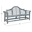 Pemberly Row Decorative Accent Bench with Everyday Comfort and Style