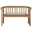 Pemberly Row 2 Seat Bench with Functional Seating for Indoor Spaces