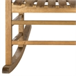 Pemberly Row Classic Rocking Chair with Comfortable Everyday Relaxation