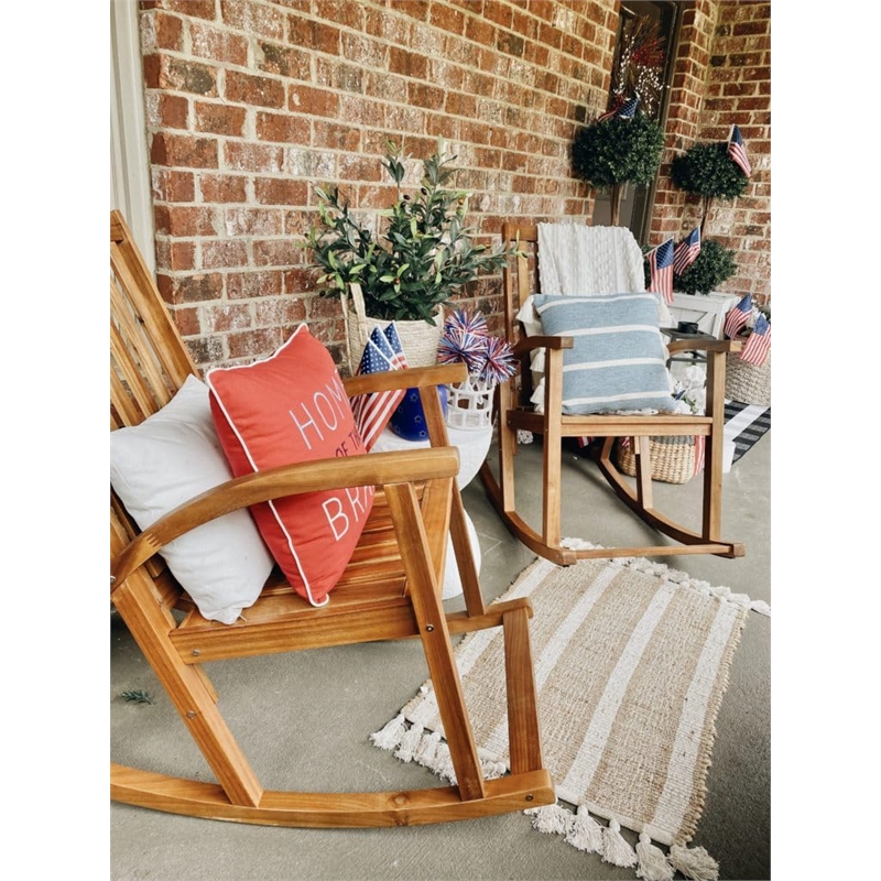 Pemberly Row Rocking Chair with Classic Design for Comfortable Living