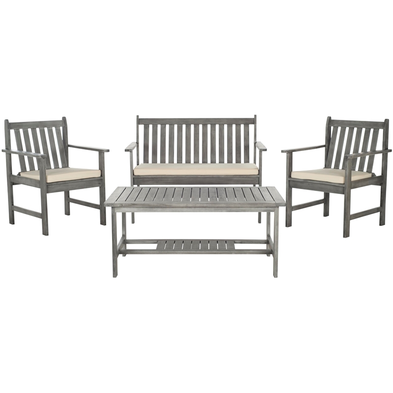 Pemberly Row 4 Piece Outdoor Furniture Set for Everyday Patio Comfort