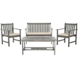 Pemberly Row 4 Piece Outdoor Furniture Set for Everyday Patio Comfort