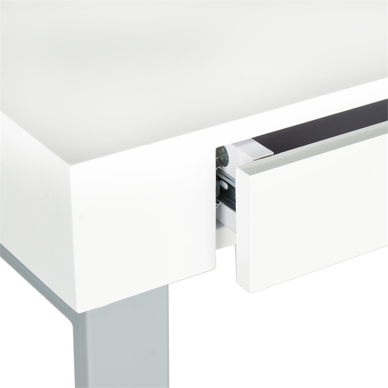 Pemberly Row Desk with Everyday Style for Home Office and Workspace
