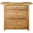Pemberly Row Bar Table with Elevated Height for Indoor/Outdoor Use