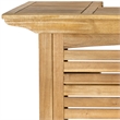 Pemberly Row Bar Table with Elevated Height for Indoor/Outdoor Use