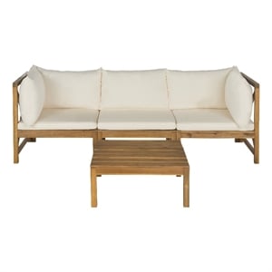 Pemberly Row Outdoor Sectional with Modular Seating for Patio Living