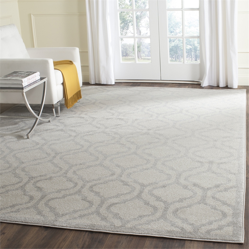 Pemberly Row 5' x 8' Area Rug in Ivory/Light Gray for Any Room