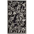 Pemberly Row 3' x 5' Area Rug in Anthracite/Light Gray for Accents