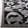 Pemberly Row 3' x 5' Area Rug in Anthracite/Light Gray for Accents