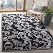 Pemberly Row 3' x 5' Area Rug in Anthracite/Light Gray for Accents