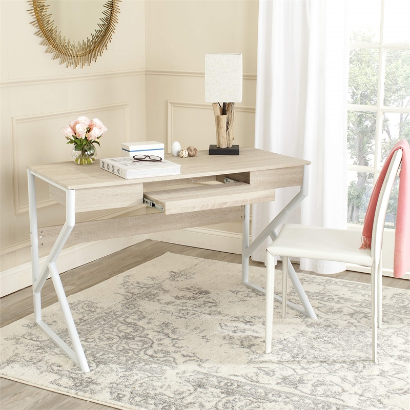 Pemberly Row Contemporary Computer Desk for Home Office or Study Space