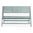 Pemberly Row Folding Bench for Indoor or Outdoor Everyday Seating