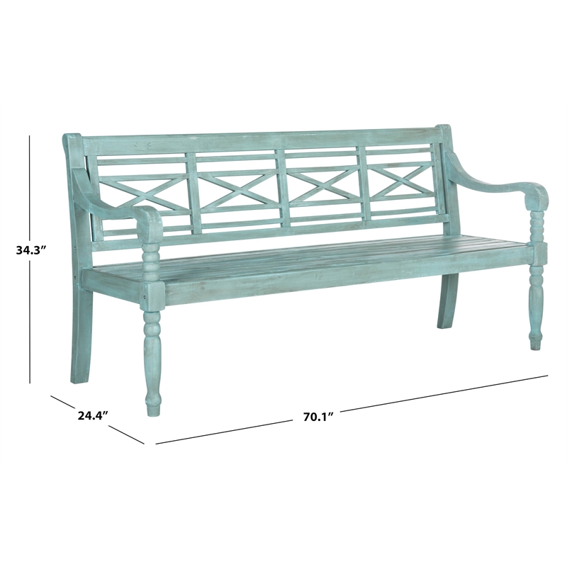 Pemberly Row Bench for Patio or Garden with Functional Everyday Design