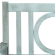Pemberly Row Folding Bench for Patio or Indoor Portable Seating