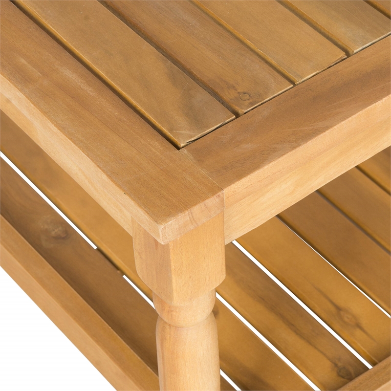 Pemberly Row Coffee Table for Living Room with Functional Everyday Style