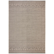 Pemberly Row 9' x 12' Area Rug in Beige and Black for Living or Dining Room