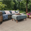 Pemberly Row 9' x 12' Area Rug in Beige and Black for Living or Dining Room