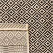 Pemberly Row 9' x 12' Area Rug in Beige and Black for Living or Dining Room
