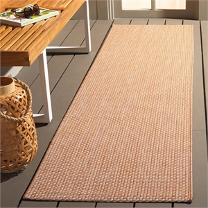 Pemberly Row 2'3&quot x 14' Runner Rug in Natural for Extra-Long Hallways