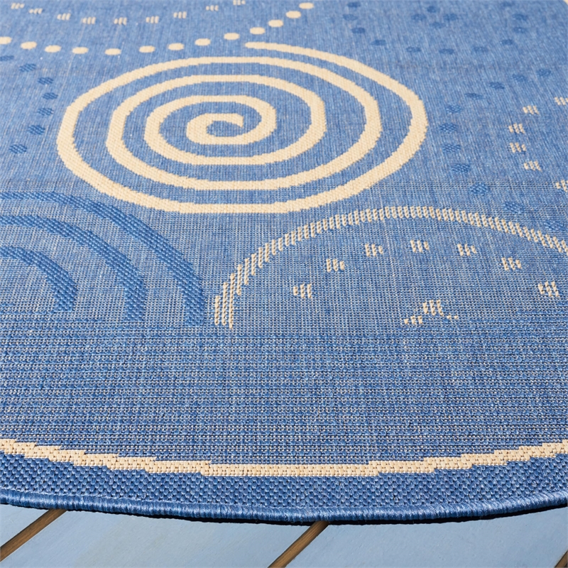 Pemberly Row Contemporary Round 7'10