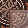 Pemberly Row Polypropylene Chocolate Indoor Outdoor Rug - 2'7