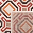 Pemberly Row Polypropylene Creme Indoor Outdoor Rug - 2'7