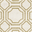 Pemberly Row Polypropylene Ivory Indoor Outdoor Rug - 4' x 6'