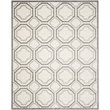 Pemberly Row Polypropylene Ivory Indoor Outdoor Rug - 6' x 9'