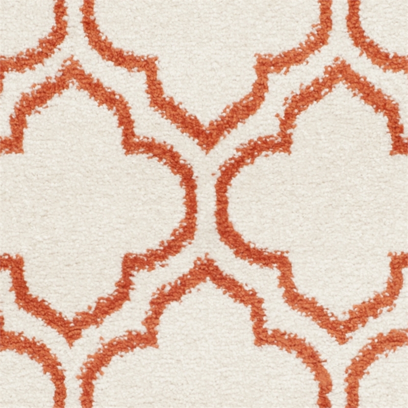 Pemberly Row Polypropylene Ivory Indoor Outdoor Rug - 3' x 5'
