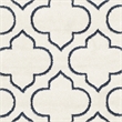Pemberly Row Polypropylene Ivory Indoor Outdoor Rug - 8' x 10'