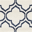 Pemberly Row Polypropylene Ivory Indoor Outdoor Rug - Runner 2'3