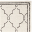 Pemberly Row Polypropylene Ivory Indoor Outdoor Rug - 9' x 12'